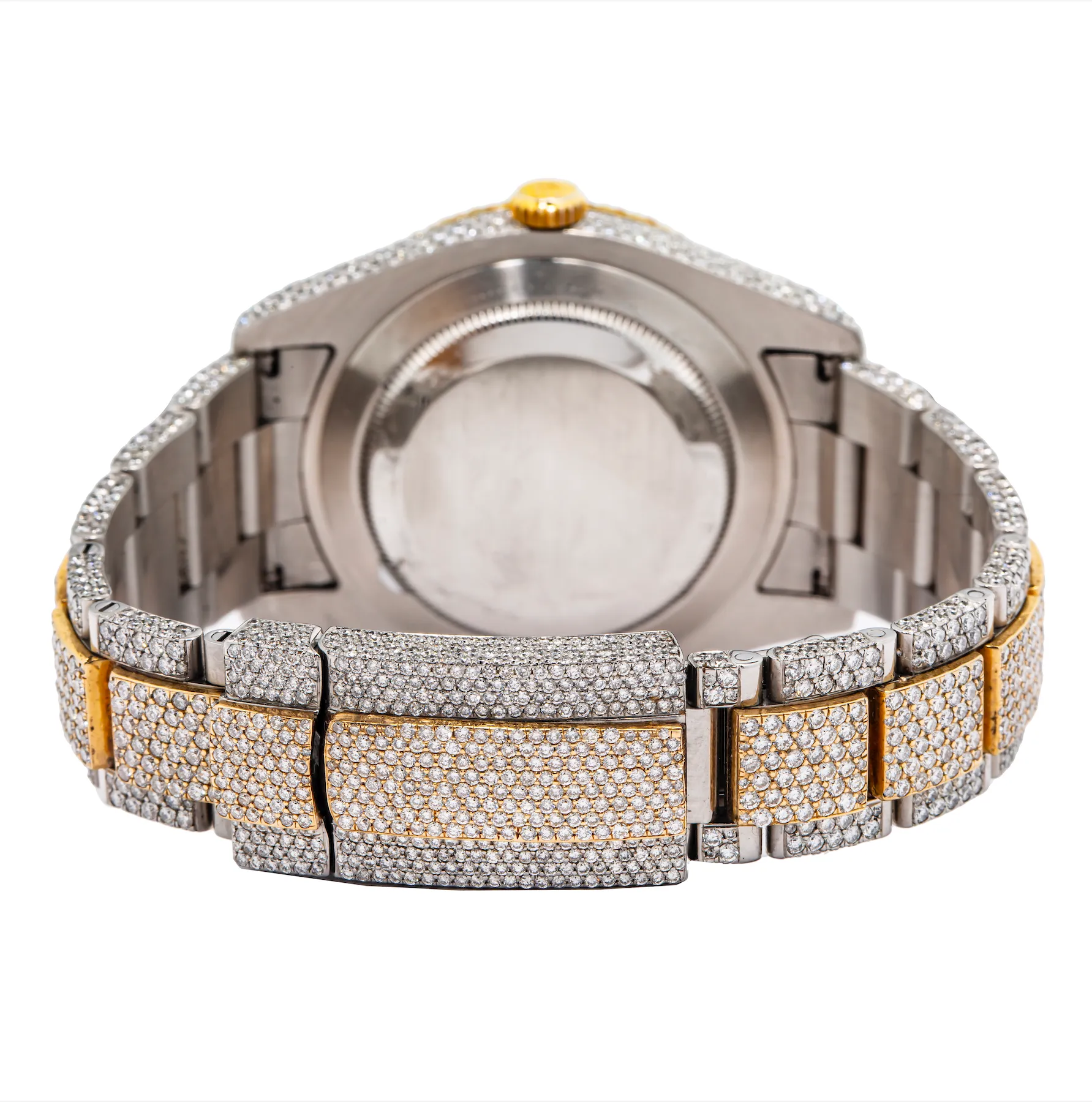 Diamond Datejust 2 Two-Tone Yellow 41mm 27ctw
