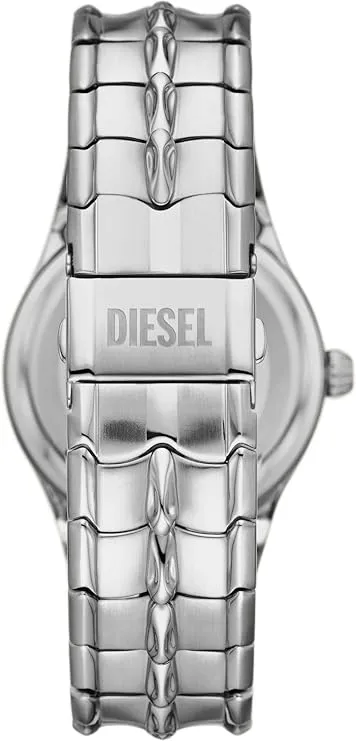 Diesel Vert Gents Luminous Blue Dial Stainless Steel Watch
