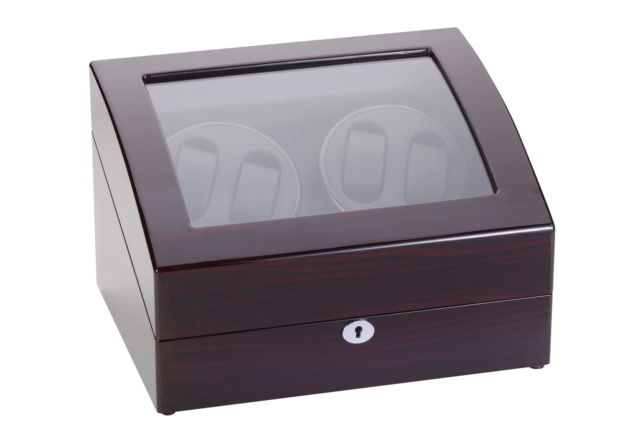 Diplomat Ebony Wood Four Watch Winder
