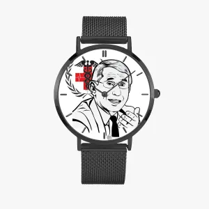 Dr. Fauci - Practical and Stylish Ultra-thin Stainless Steel Quartz Watch (With Indicators)