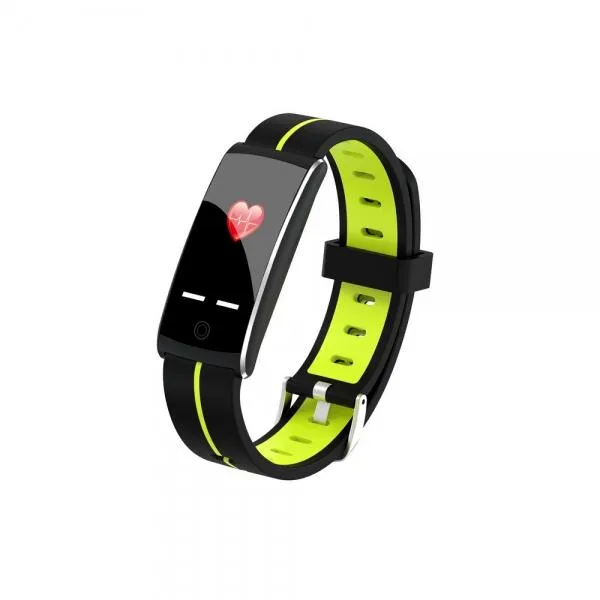 F10  Waterproof Bluetooth Sleep Heart Rate Blood Pressure Oxygen Monitoring Fitness Tracker Smart Bracelet Wristband for IOS 8.0 Android 4.4 & above - Green
