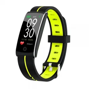 F10  Waterproof Bluetooth Sleep Heart Rate Blood Pressure Oxygen Monitoring Fitness Tracker Smart Bracelet Wristband for IOS 8.0 Android 4.4 & above - Green