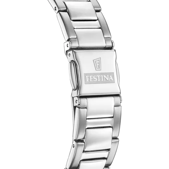 Festina Chrono Rainbow Ladies Silver Watch F20606/2
