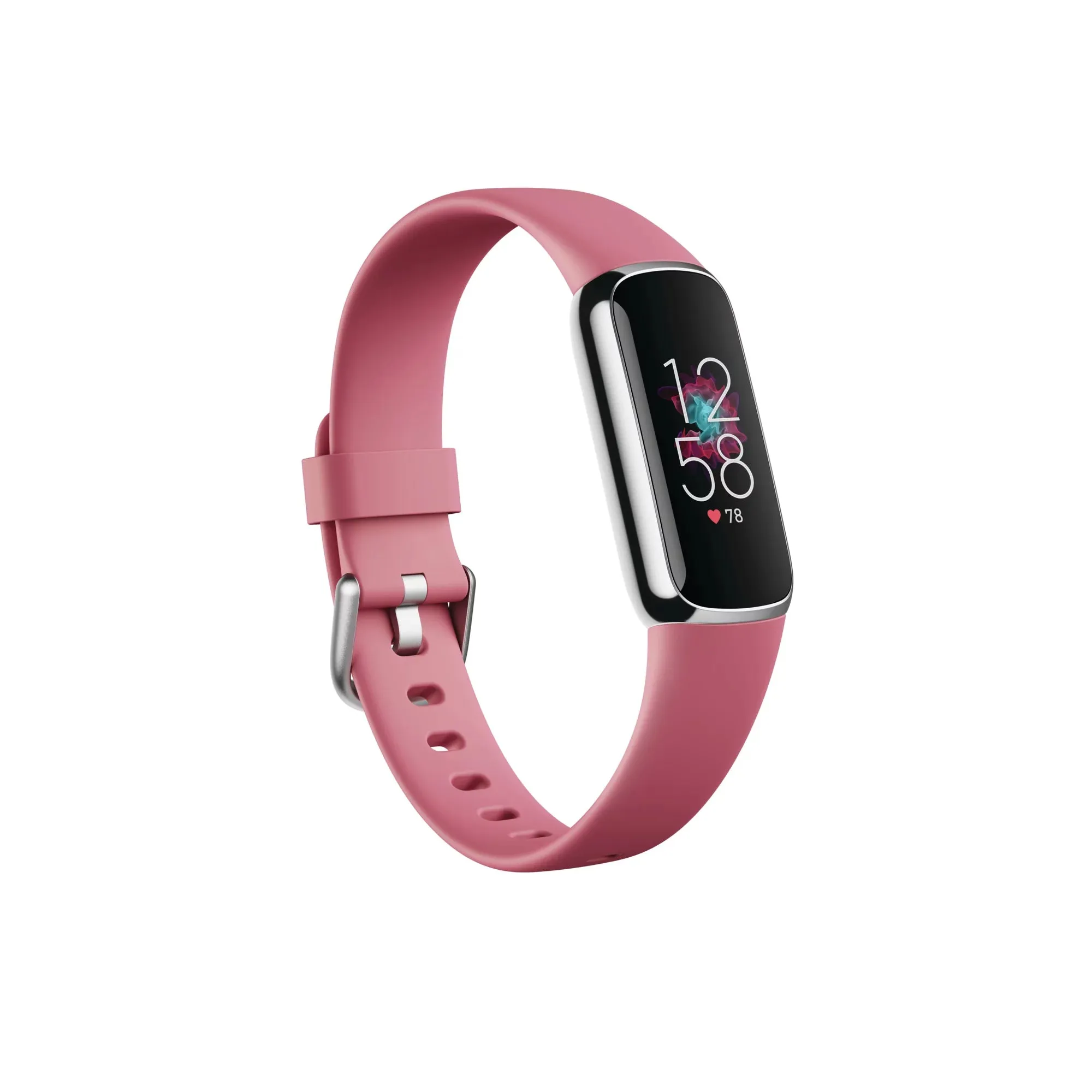 Fitness & Wellness Tracker - Orchid/Platinum Stainless Steel