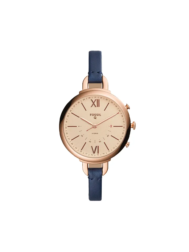 Fossil FTW5022 Hybrid Smartwatch Annette Blue Leather