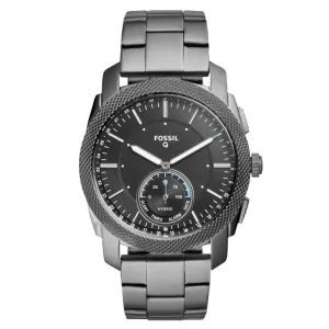 Fossil Hybrid Machine Smoke Black Smartwatch FTW1166P