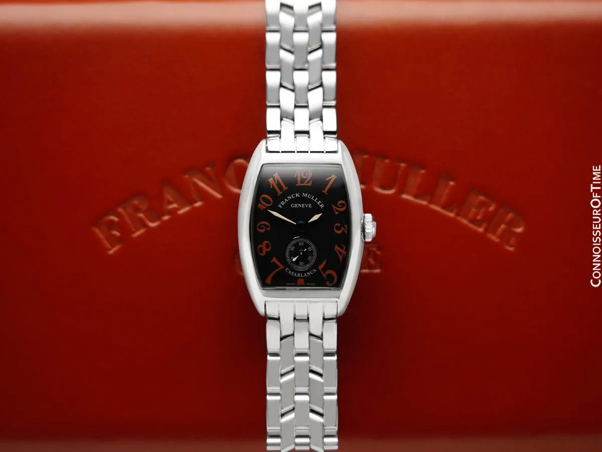 Franck Muller CC Curvex Casablanca 1750 Ladies Stainless Steel Mechanical Watch - Papers & Box