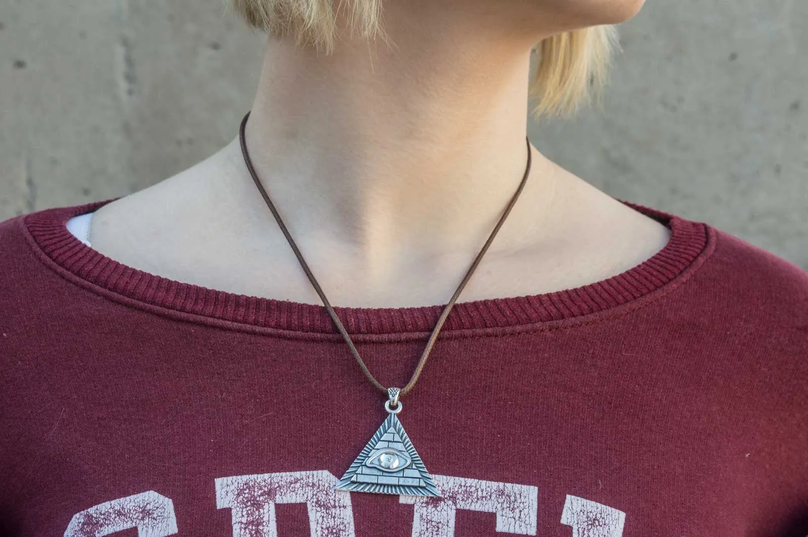 Freemason Eye of Providence Sterling Silver Handcrafted Pendant