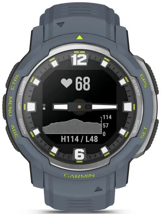 Garmin Instinct Crossover Standard Edition Blue Granite Watch