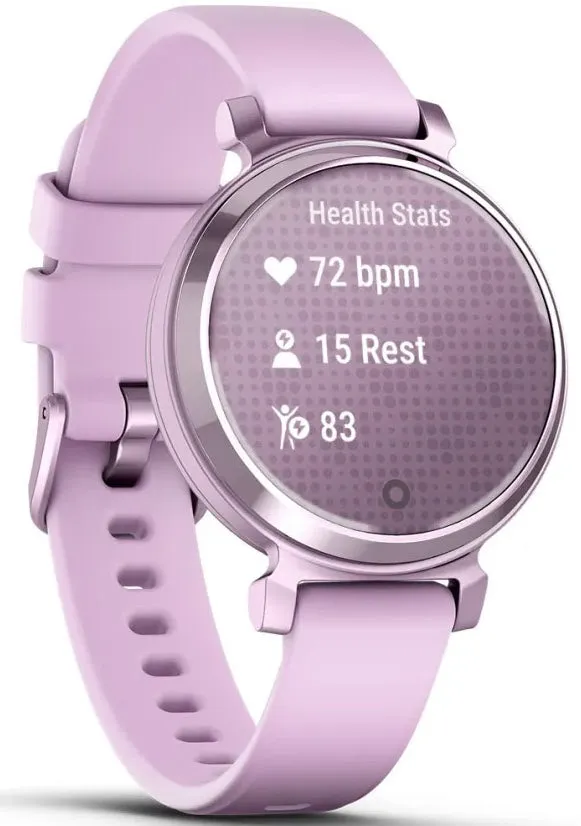 Garmin Lily 2 Metallic Lilac Lilac Silicone Watch