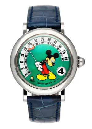 Gérald Genta Retro Fantasy G.3632 Micky Mouse Golfing Dial Mens Watch