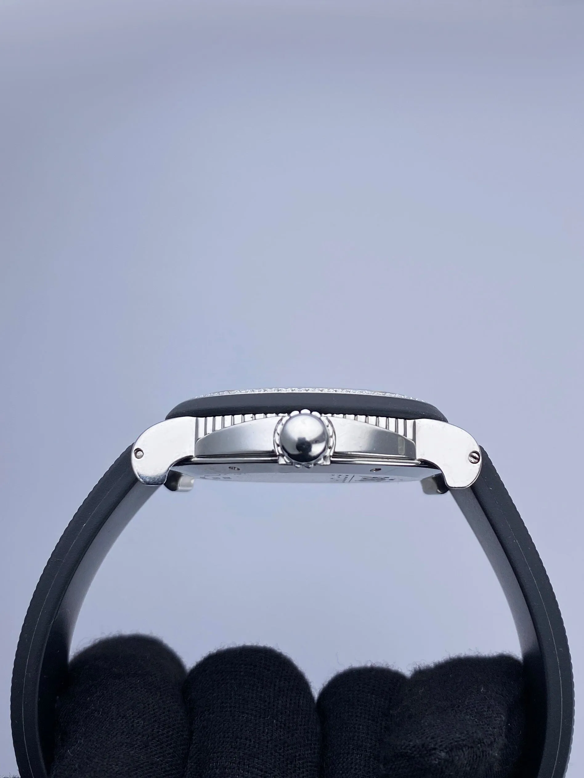 Gérald Genta Retro Sport RSP.L.10 Diamonds Dial Mens Watch Box Papers