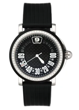 Gérald Genta Retro Sport RSP.L.10 Diamonds Dial Mens Watch Box Papers