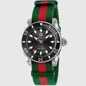 Gucci Dive 40mm Automatic Men's Watch YA136364