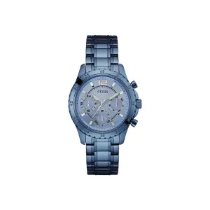 Guess Ladie Watch Ladies With Sky Blue Case & Blue Dial