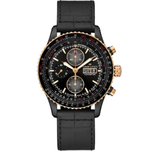 Hamilton Khaki Aviation Converter Auto Chrono Automatic Black Dial H76736730