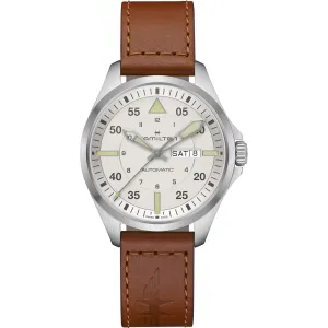 Hamilton Khaki Aviation Pilot Day Date Automatic Men's Watch H64635550