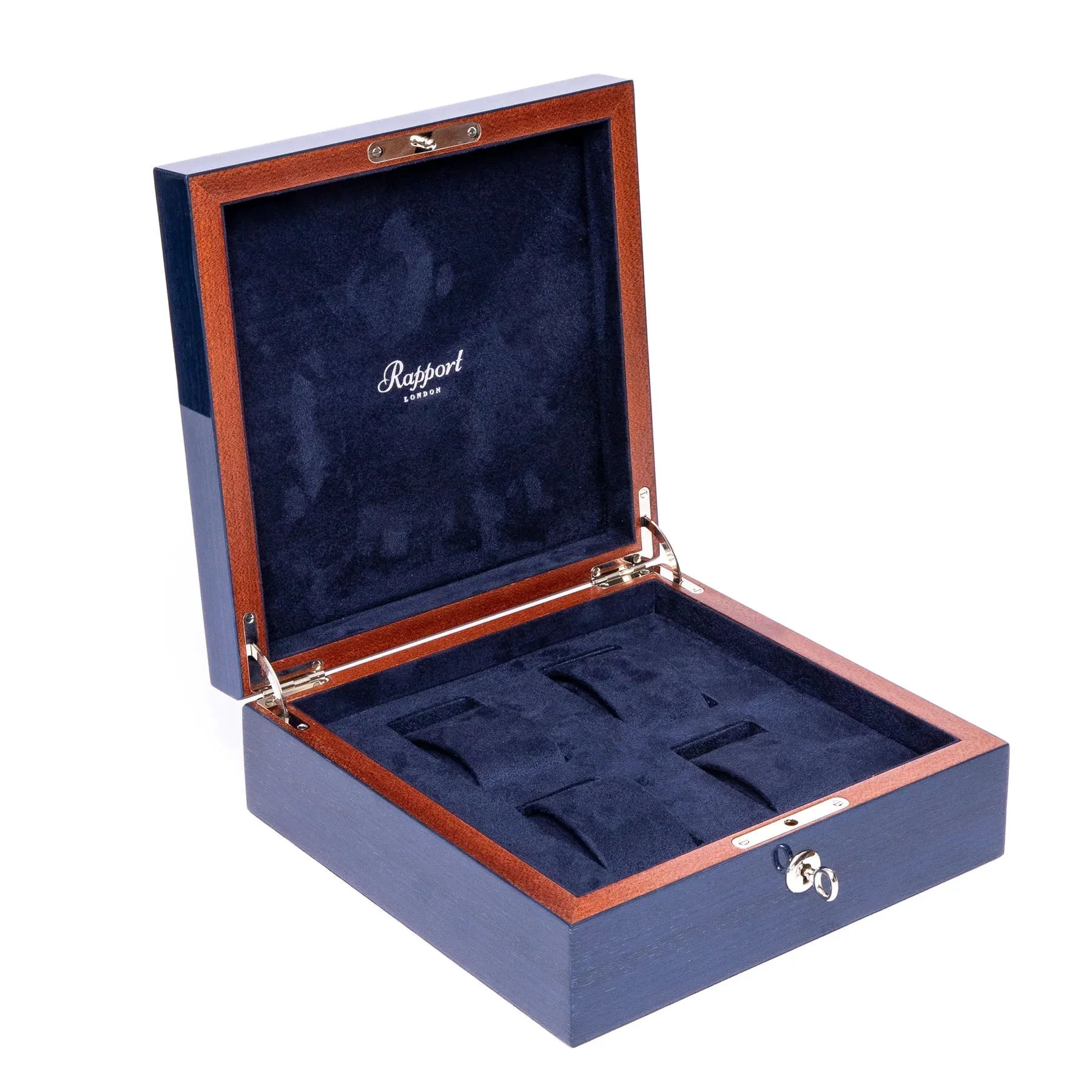 Heritage Chroma Four Watch Box - Navy