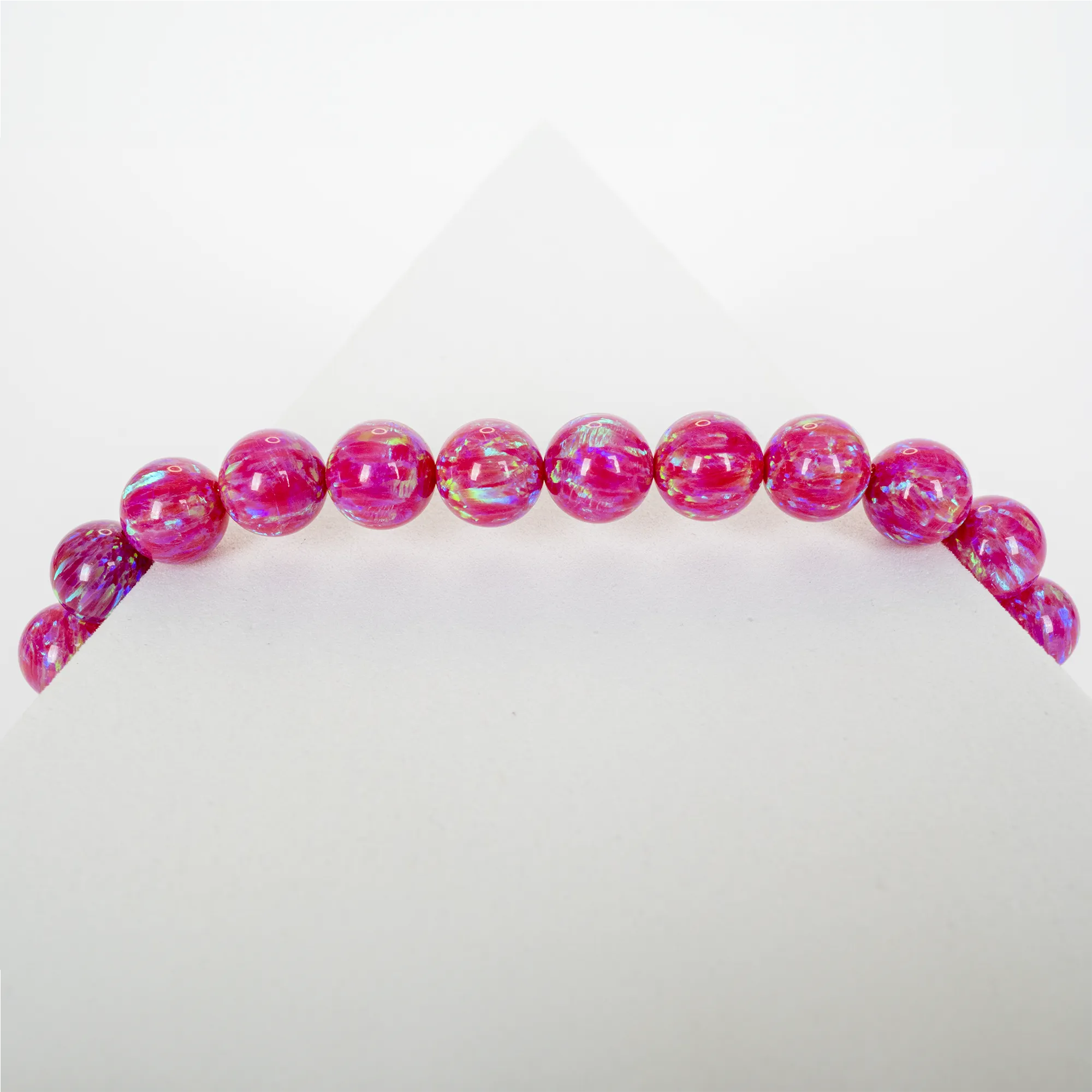 Hibiscus Opal Beaded Bracelet
