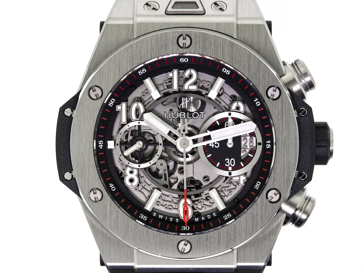 Hublot Big Bang Unico 45mm Titanium Black Dial 411.NX.1170.RX