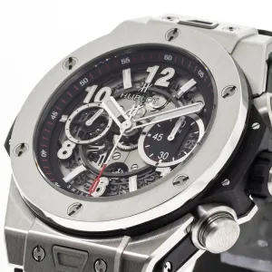 Hublot Big Bang Unico 45mm Titanium Black Dial 411.NX.1170.RX