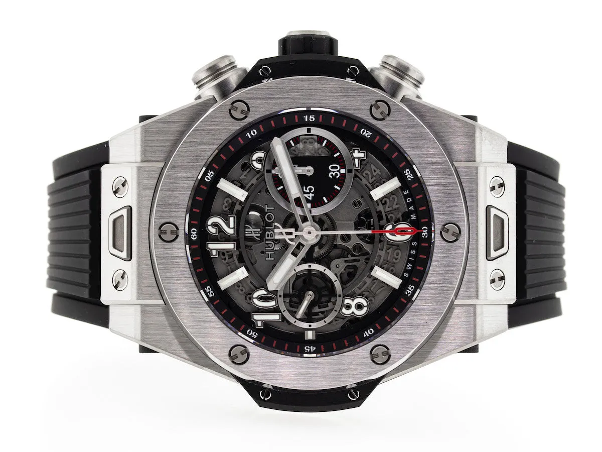 Hublot Big Bang Unico 45mm Titanium Black Dial 411.NX.1170.RX