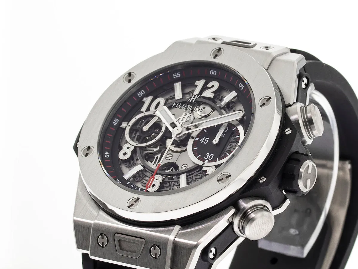 Hublot Big Bang Unico 45mm Titanium Black Dial 411.NX.1170.RX