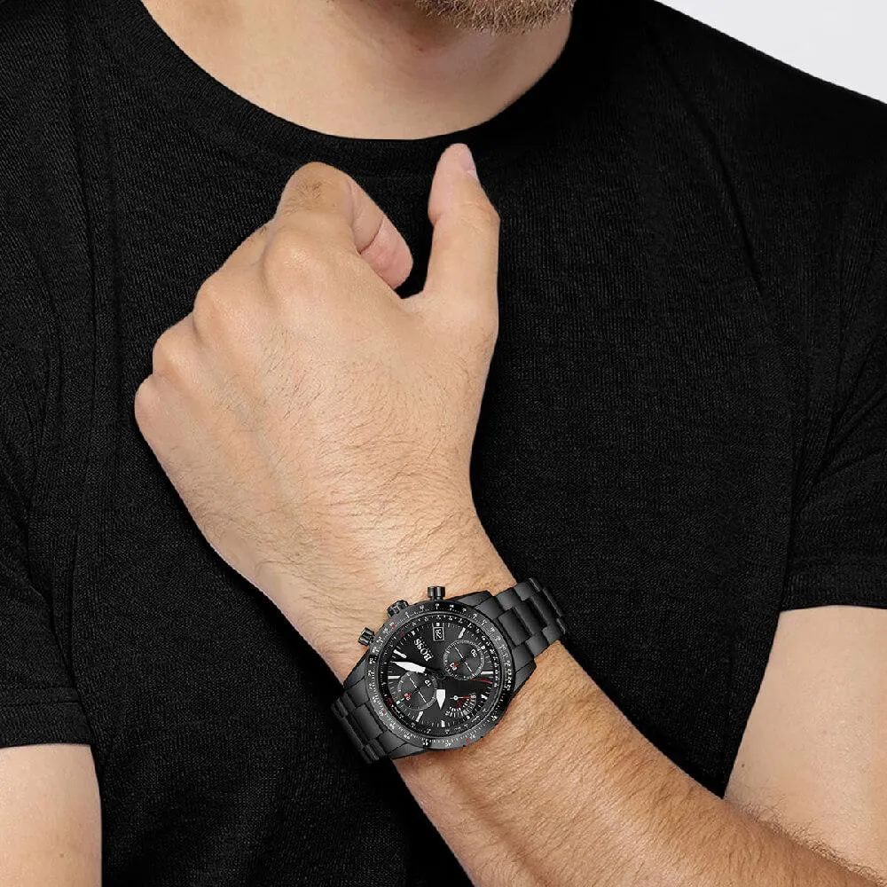 Hugo Boss 1513854 Pilot Edition Chrono Quartz Men's Watch