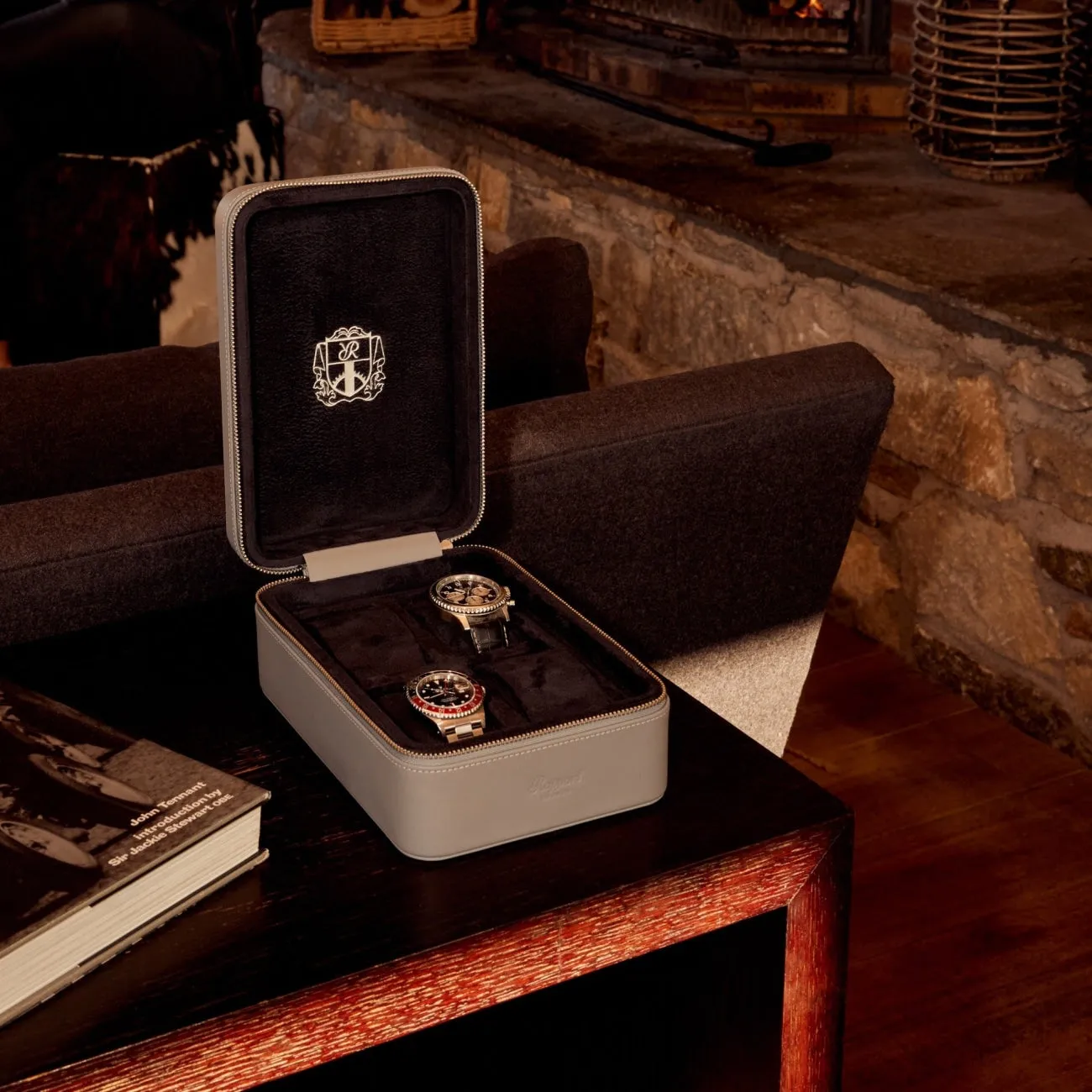 Hyde Park Four Watch Zip Case