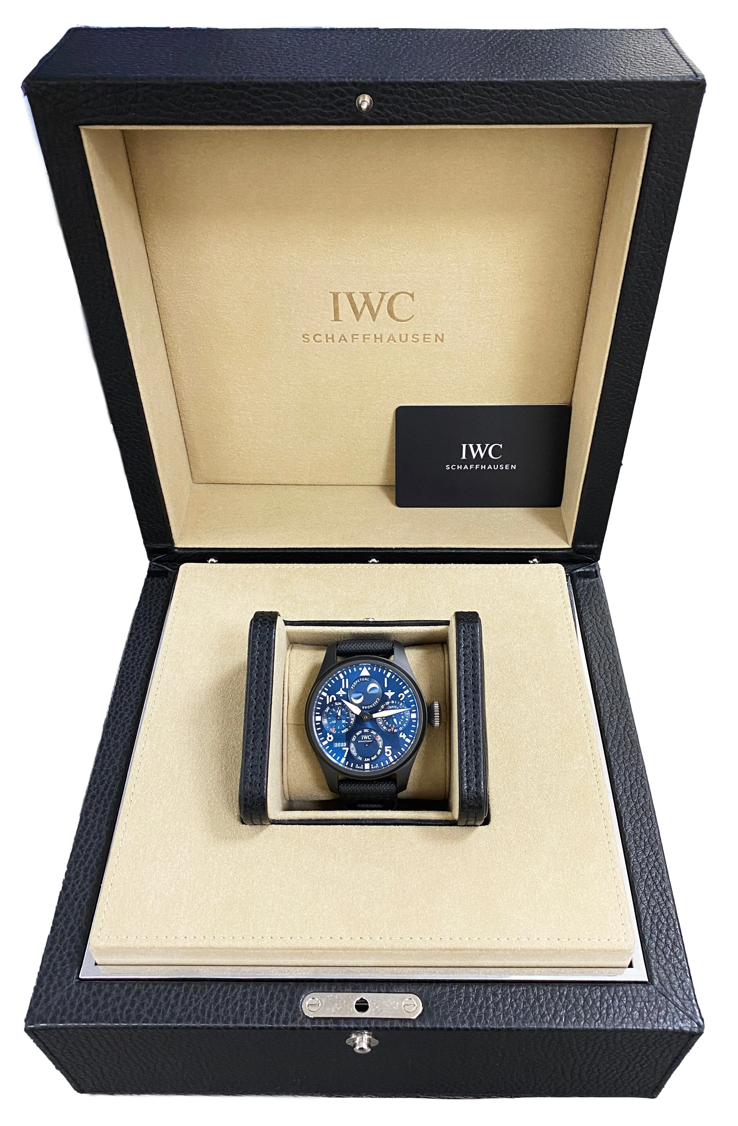 IWC Big Pilot's Perpetual Calendar Edition "Rodeo Drive" IW503001 Watch Box Papers