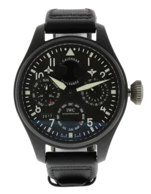 IWC Big Pilot's Top Gun Perpetual Calendar IW502902 Cermaic Titanitum Watch