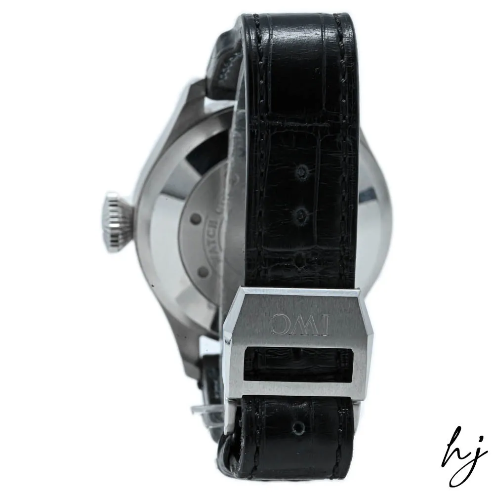 IWC Men's Big Pilot's Watch Stainless Steel 46.2mm Black Arabic Dial Watch Reference #: IW501001