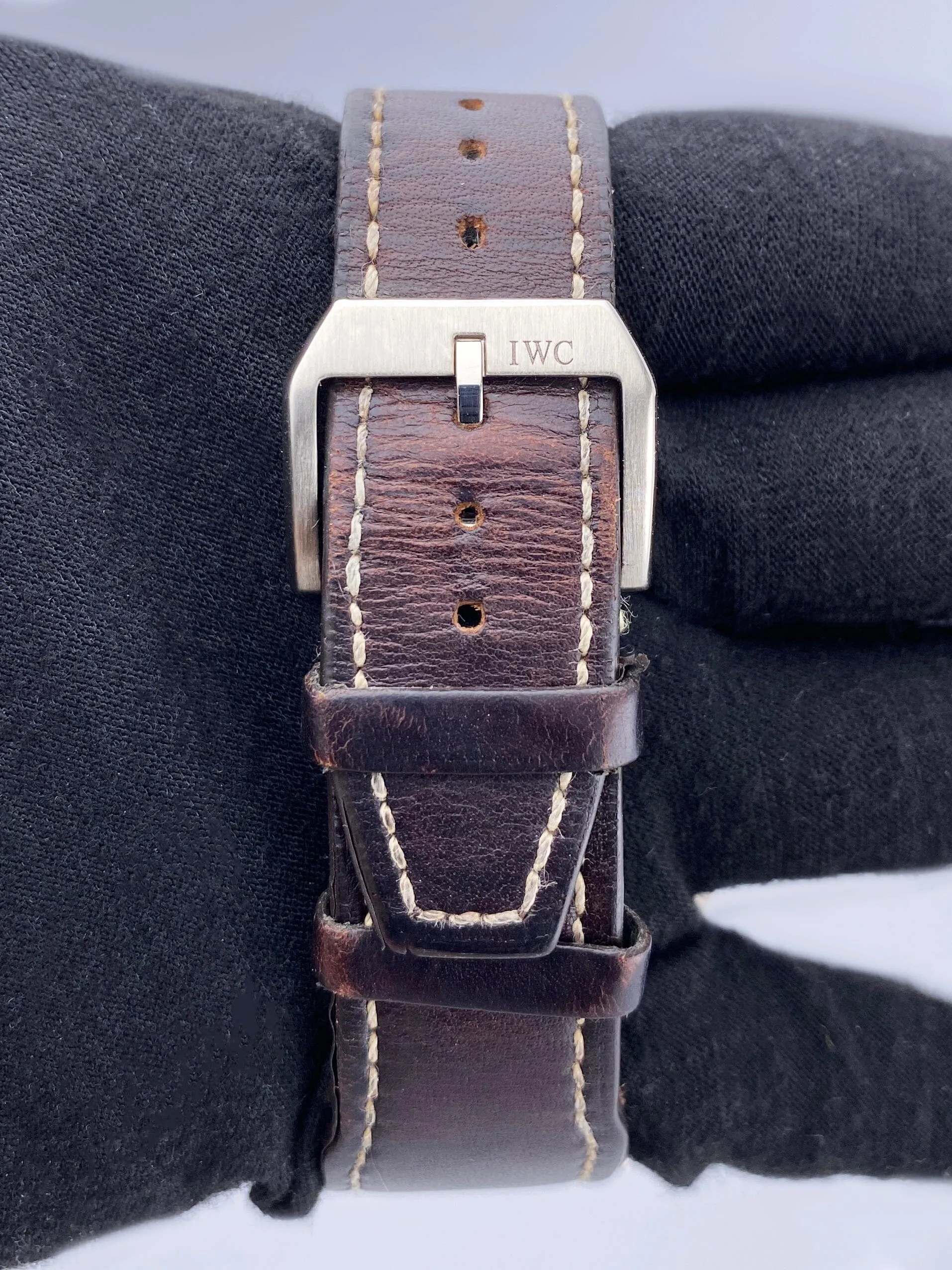 IWC Saint Exupery UTC Pilots IW326102 Brown Dial Mens Watch Box Papers