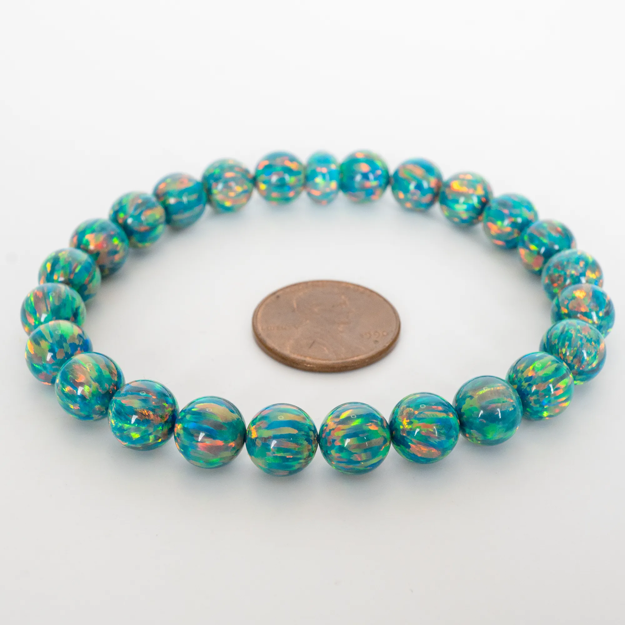 Jade Opal Beaded Bracelet