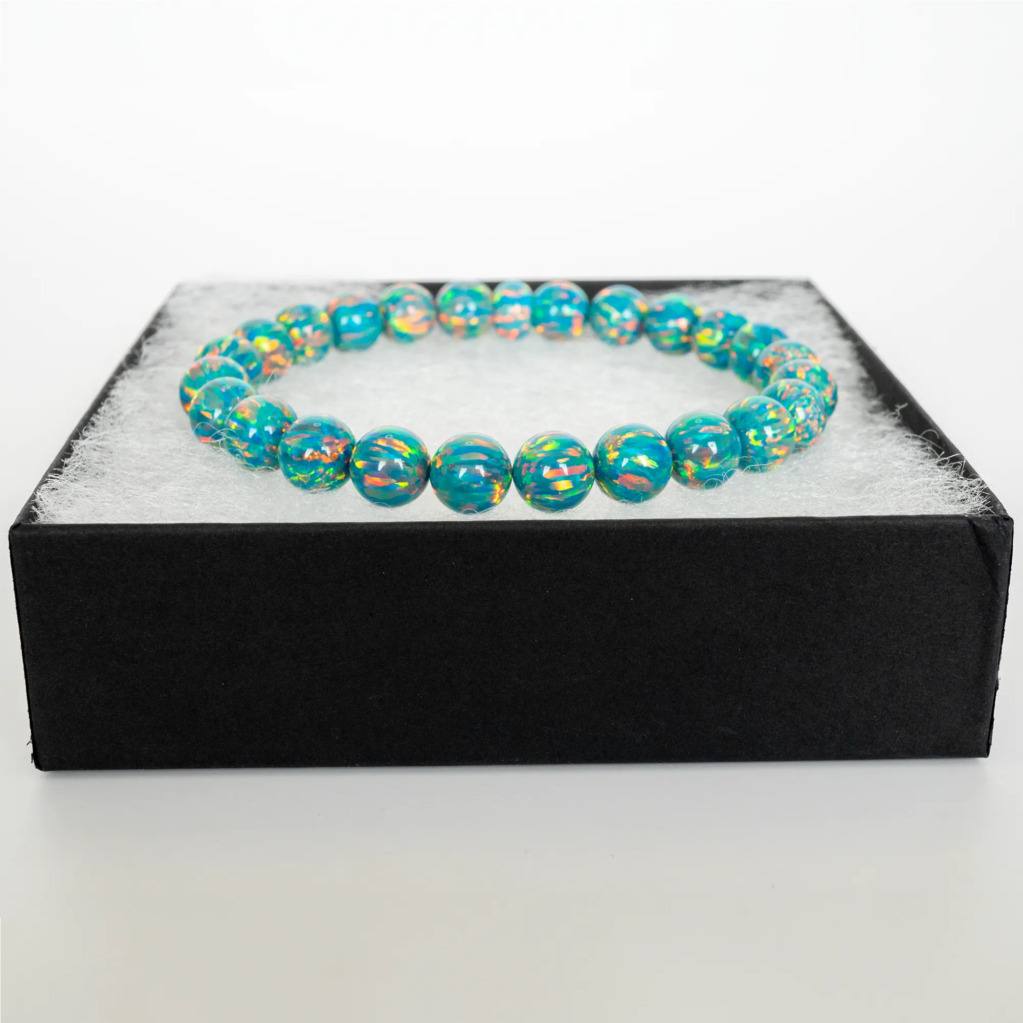 Jade Opal Beaded Bracelet