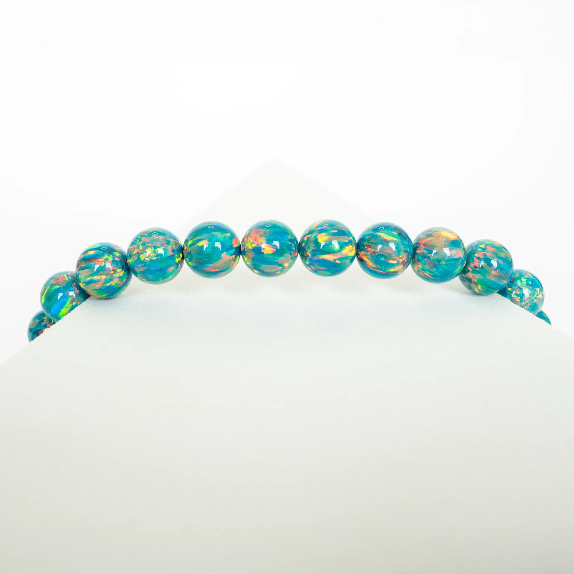 Jade Opal Beaded Bracelet