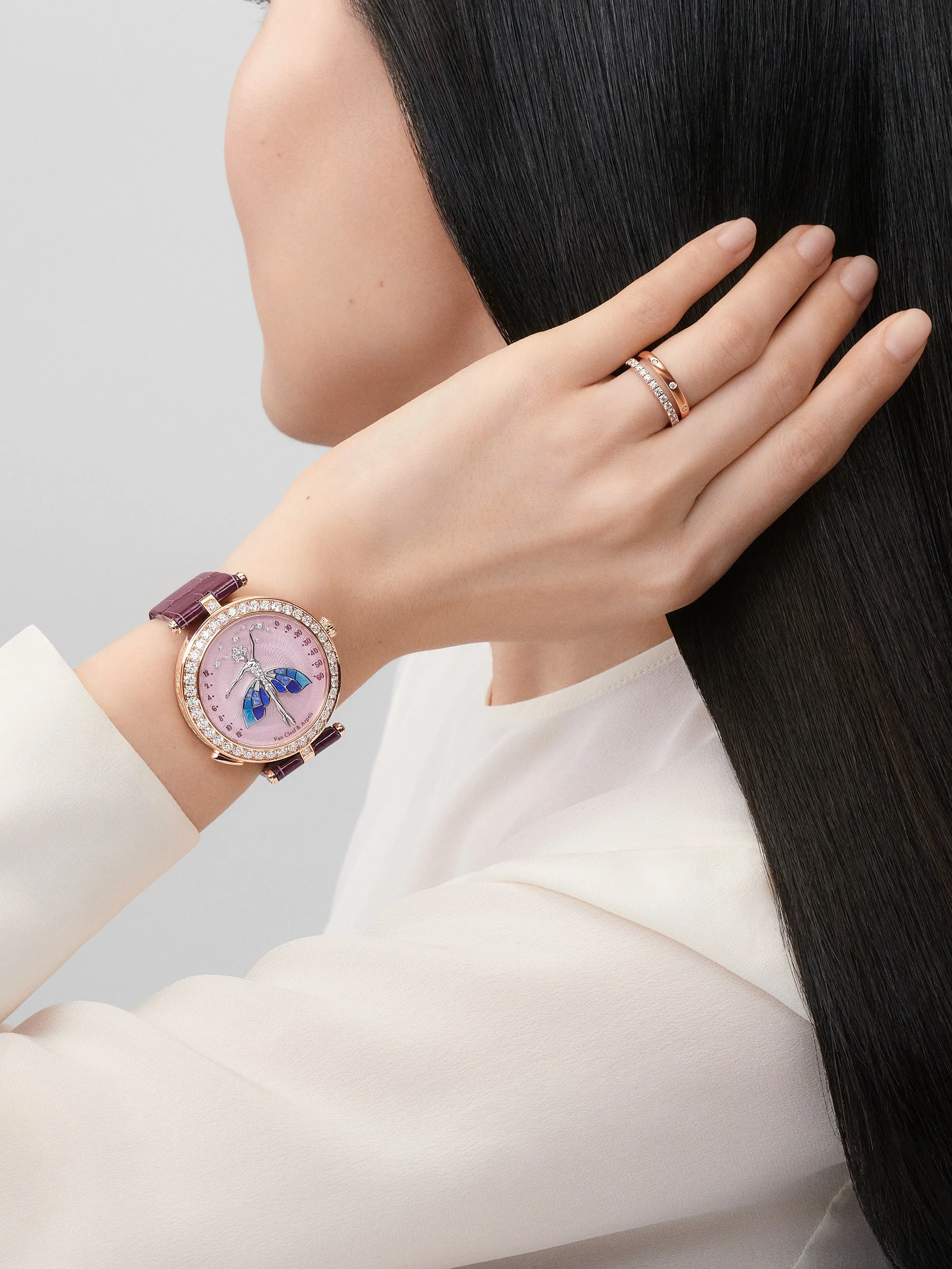 Lady Arpels Ballerine Enchantée Or Rose watch