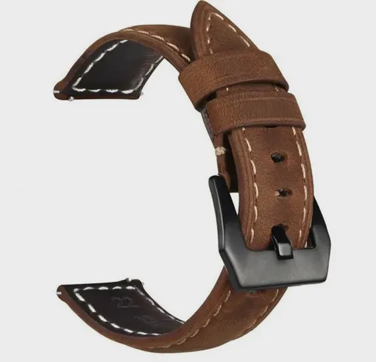 Leather band for NIWA Lunokhod. Variations. Strap