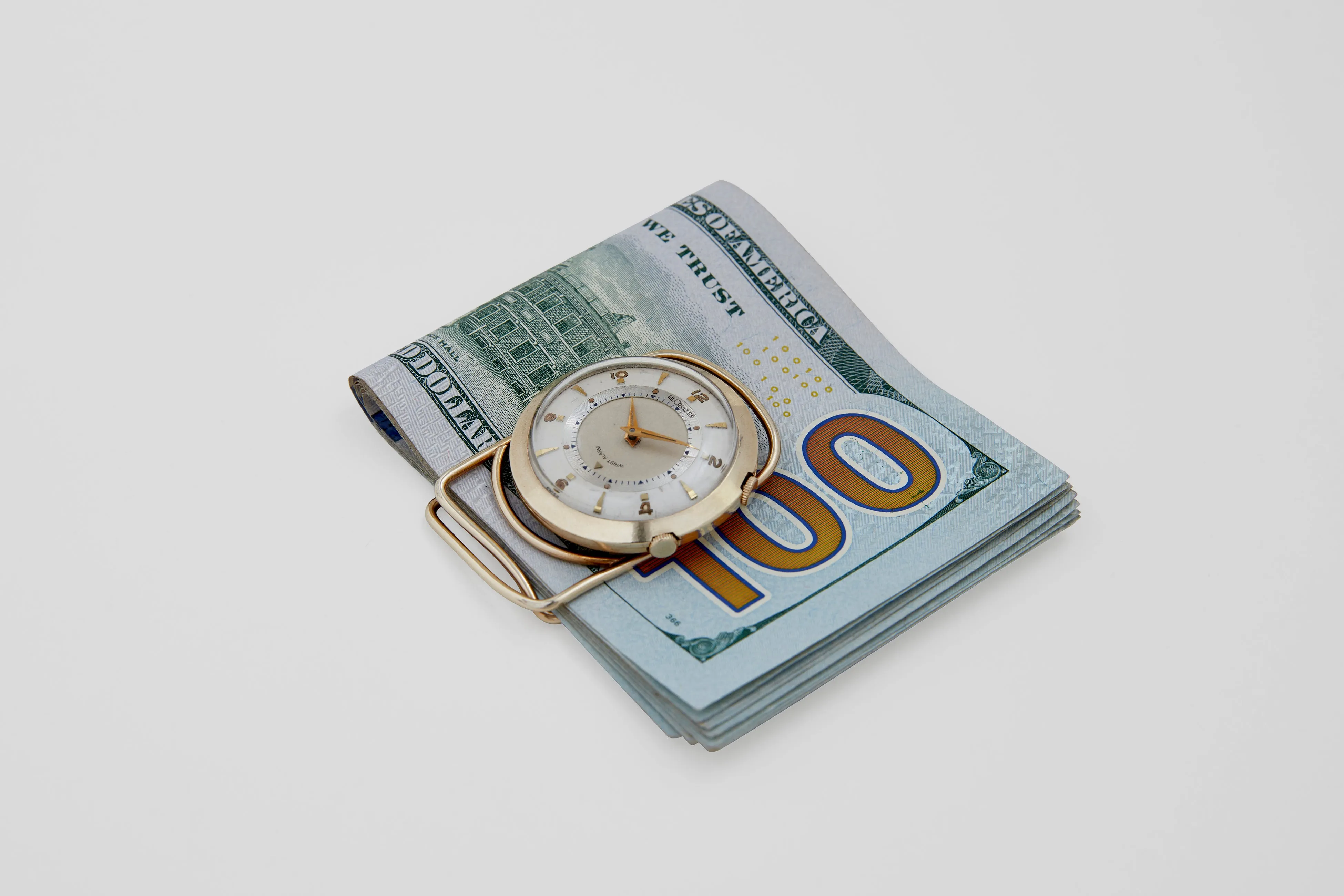 LeCoultre Memovox Money Clip
