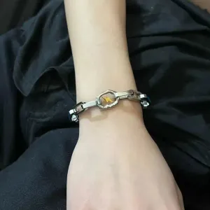 Lightning-Heavy Metal Titanium Bracelet