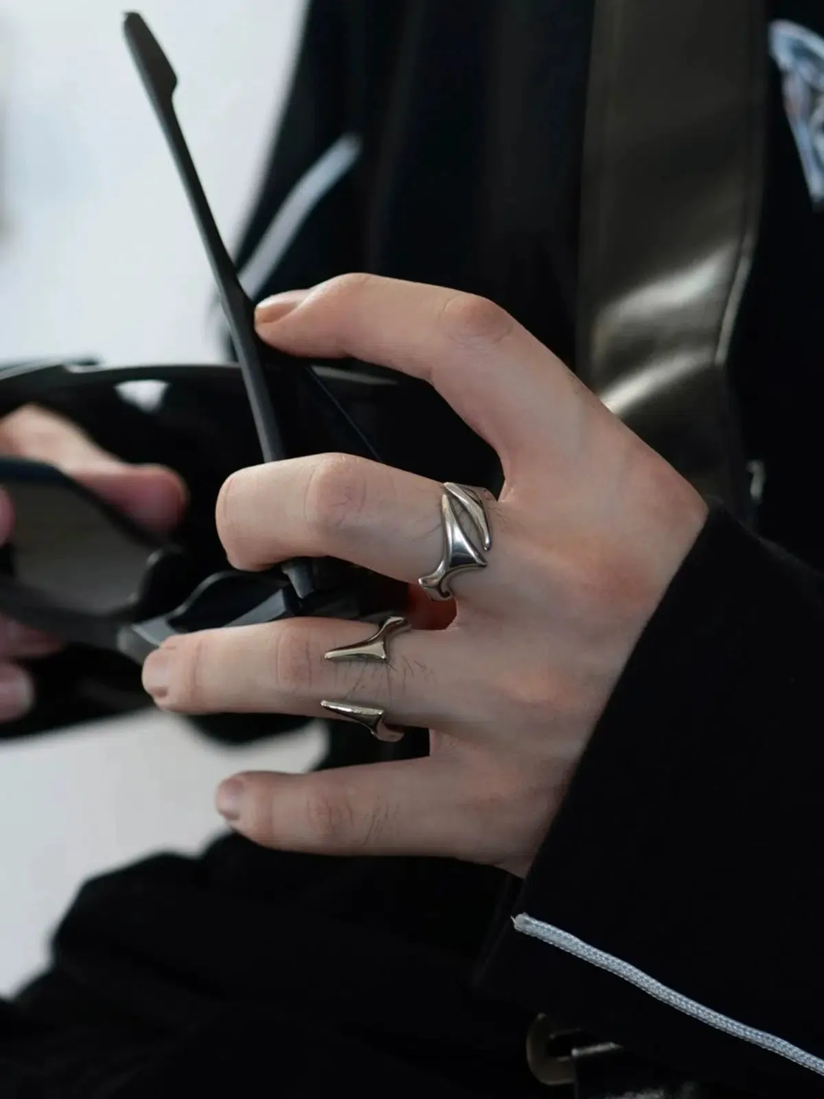 Linear Vintage Open Ring