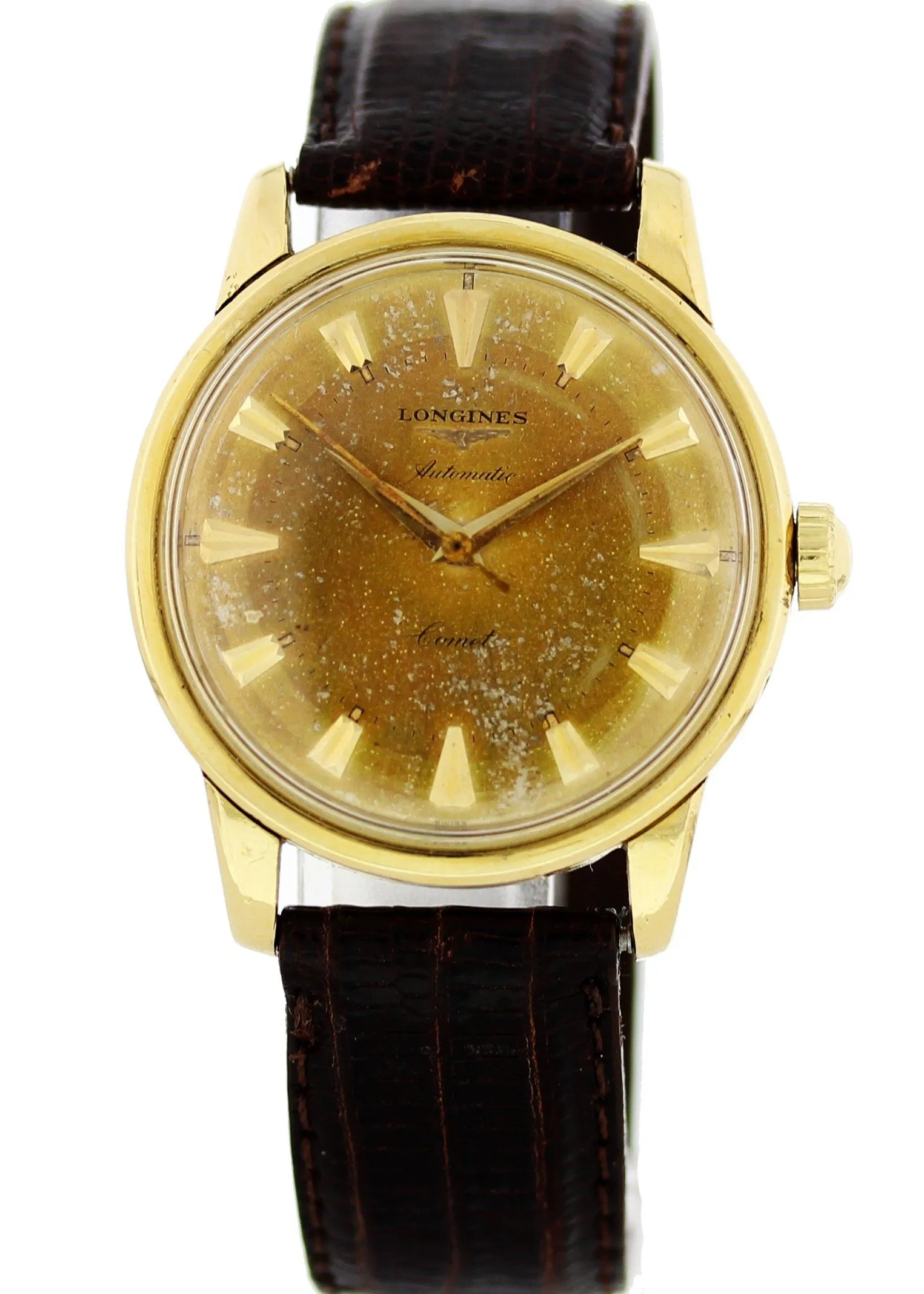 Longines Comet Automatic 18k Gold watch