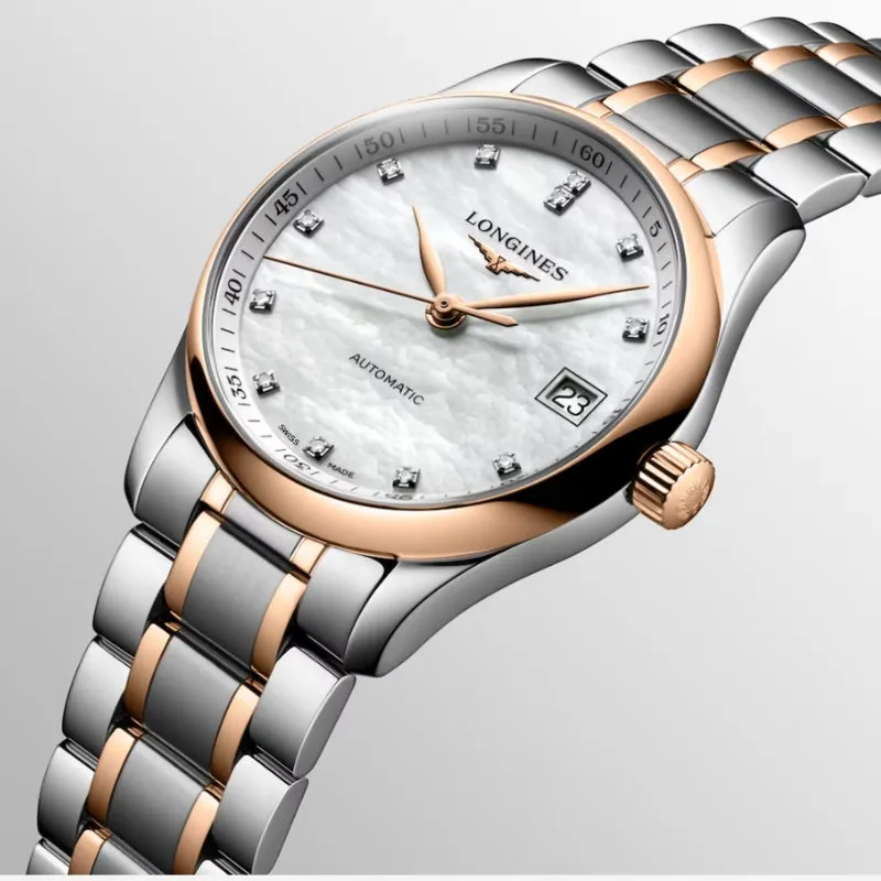 Longines Master Collection Two-Tone Stainless Steel and Rose Gold 34mm - L2.357.5.89.7