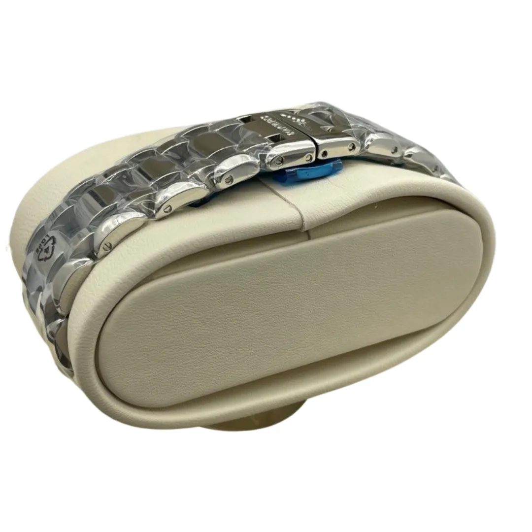 Longines PrimaLuna Moonphase 30.5mm Quartz White Mother of Pearl Diamond Dial Watch L8.115.4.87.6
