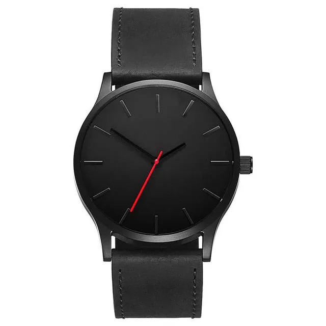 Luxury Brand Men Watches Men's Sports Quartz Clock Man Leather Military Wristwatch Relogio Masculino zegarek damski
