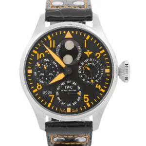 MARCH 2025 SERVICE IWC Big Pilot Perpetual Calendar Steel 46mm IW502618 BOX