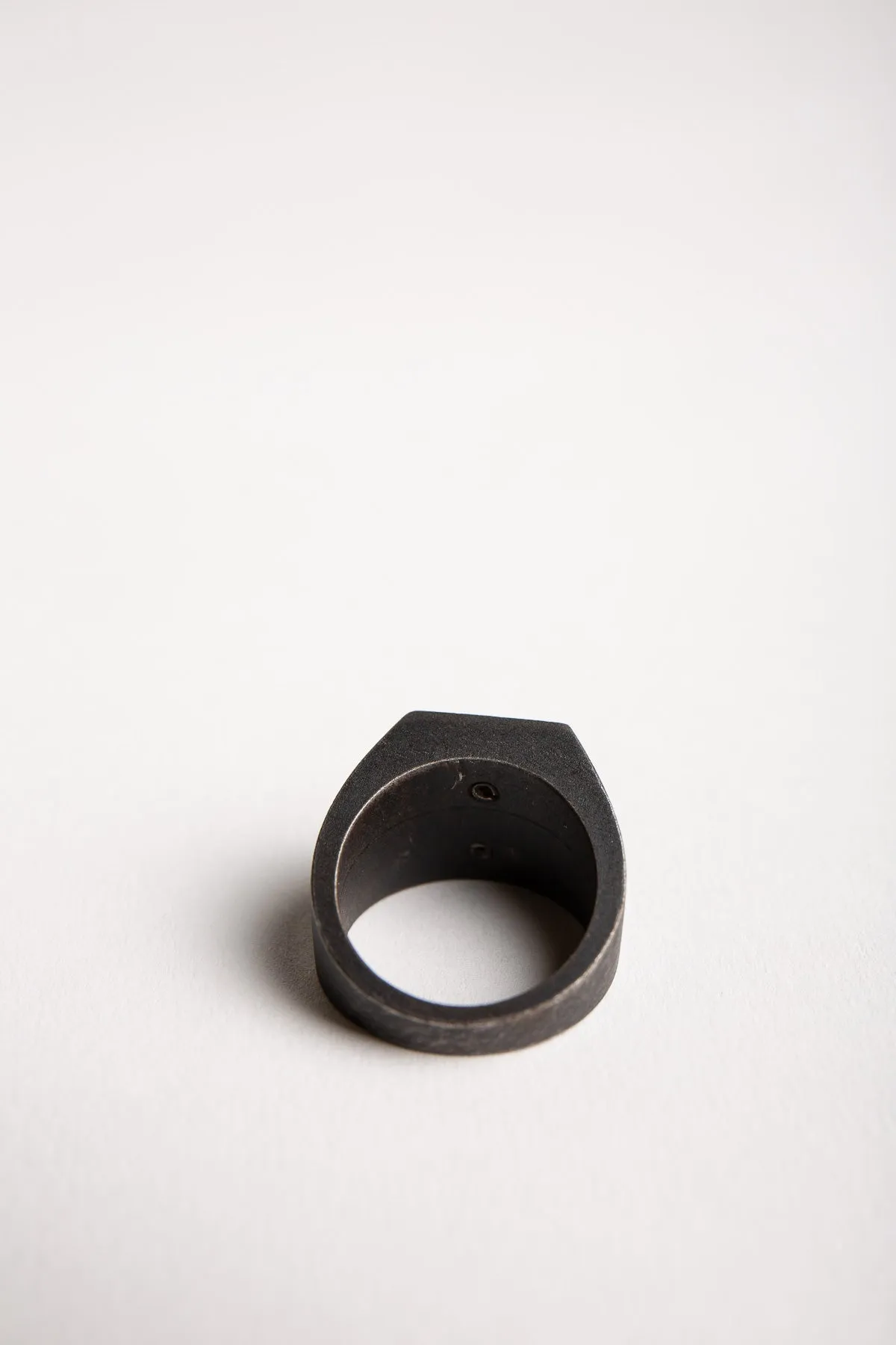 MARSH | VINTAGE SQUARE PAVE DIAMOND RING