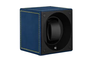 Masterbox Single Windsor Blue Novasuede Yellow Stitches