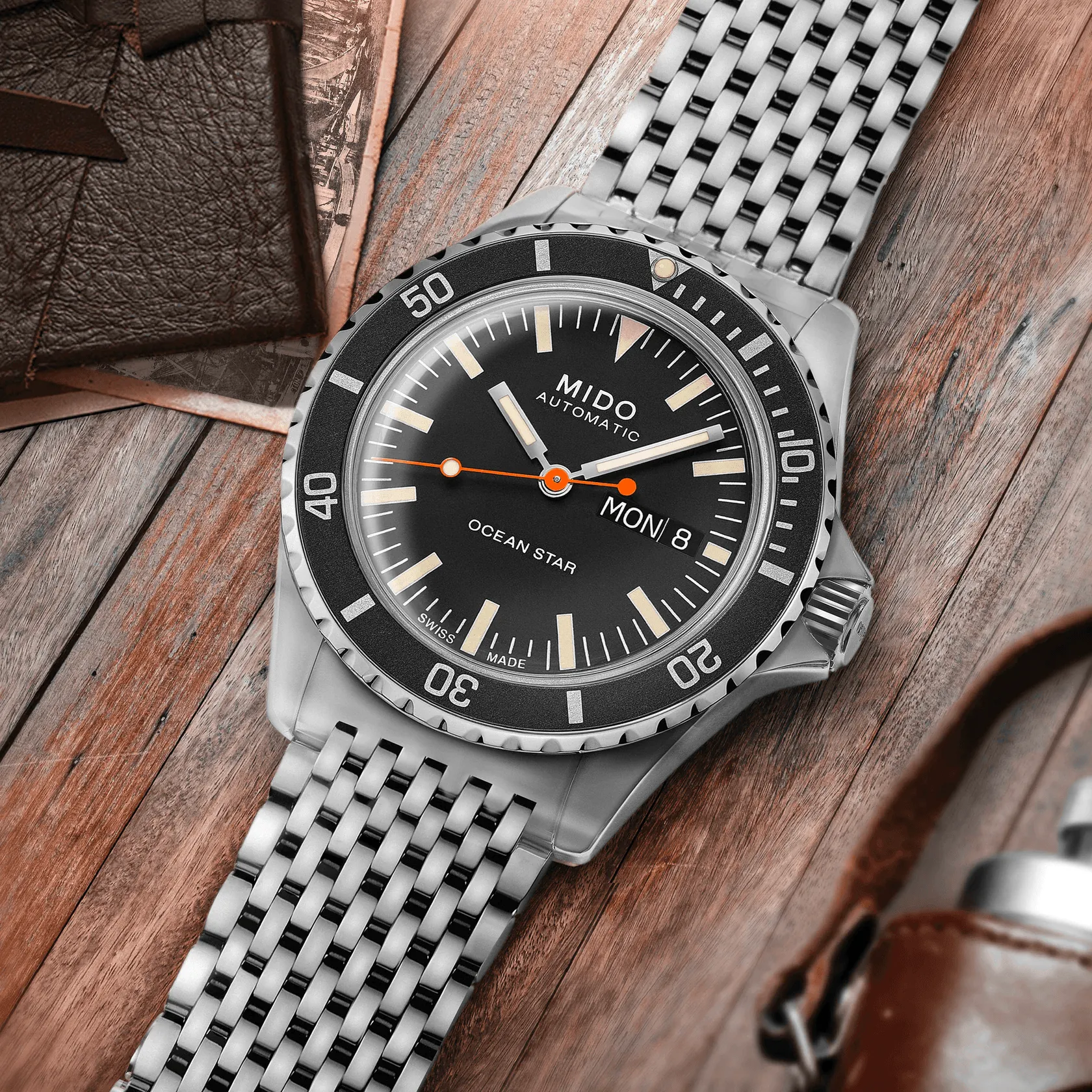 Mido Ocean Star Tribute Special Edition Black Dial Men's Watch M0268301105100