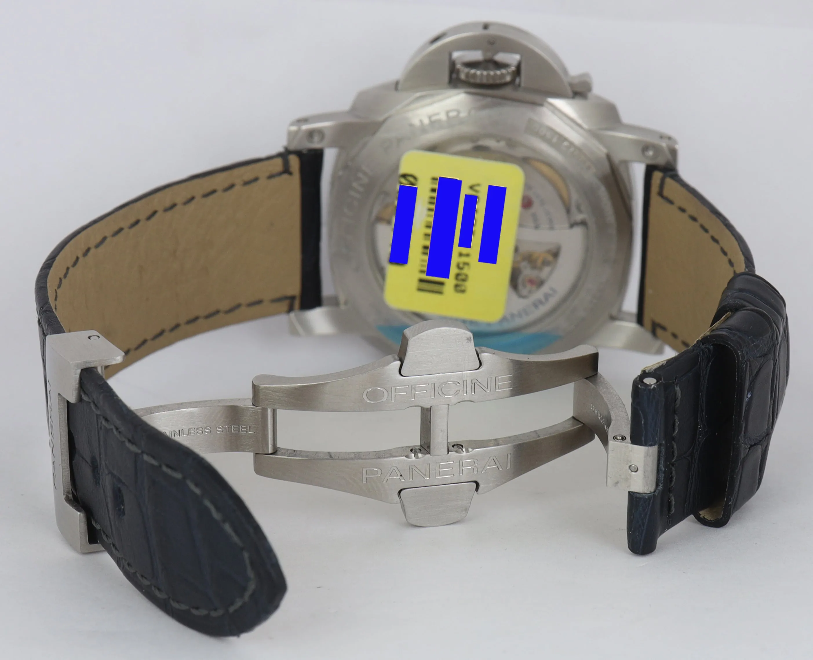 MINT 2019 Panerai Luminor 1950 GMT Blue PAM 1033 Stainless 44mm Date PAM01033